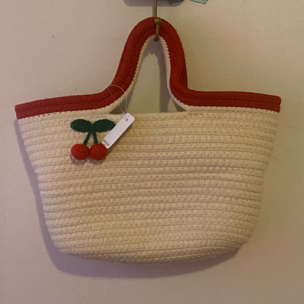 NWT Boutique Summer Cherry Handbag
